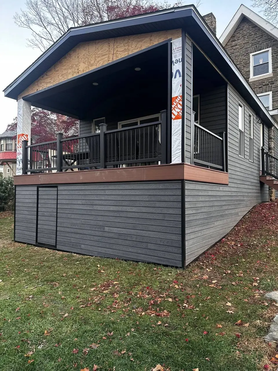 Finished James Hardie fiber-cement siding install in Bucks County, PA — photo 3
