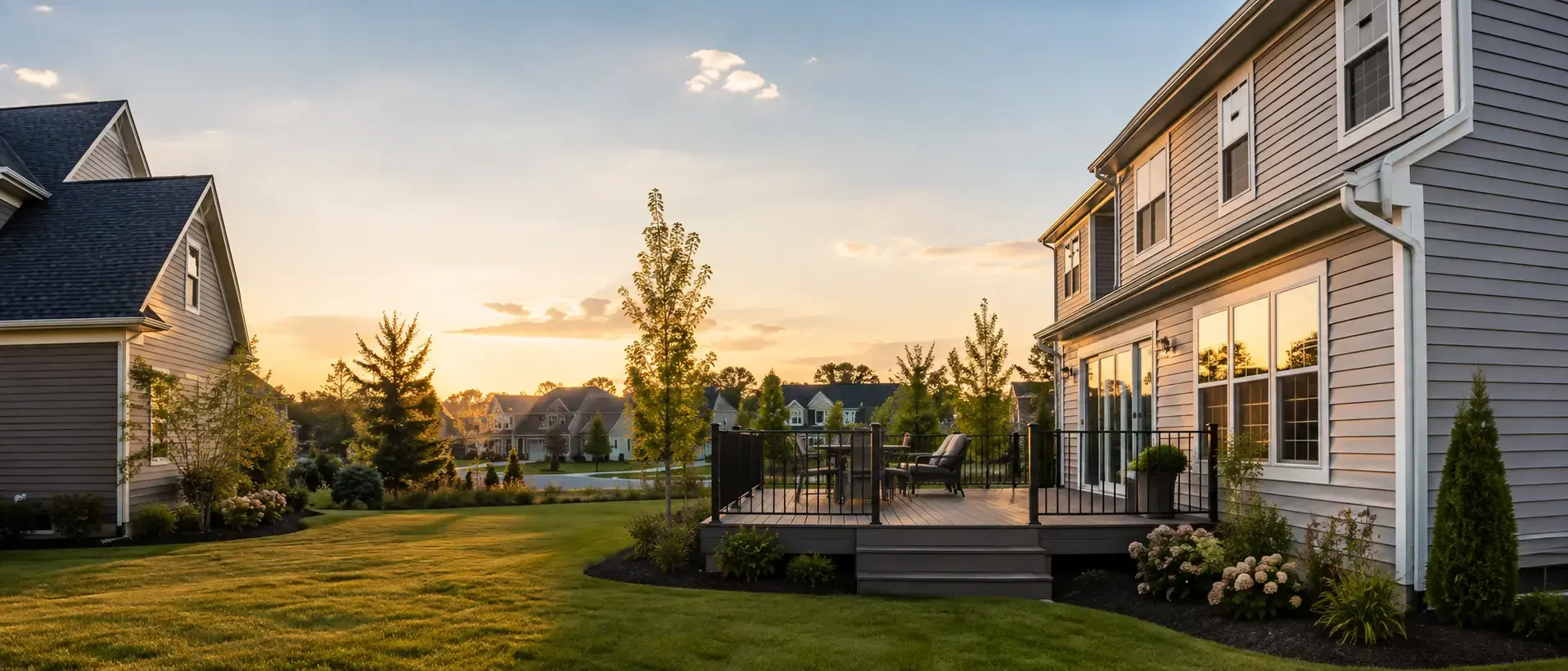 Finished roof and home exterior in Bucks County, PA